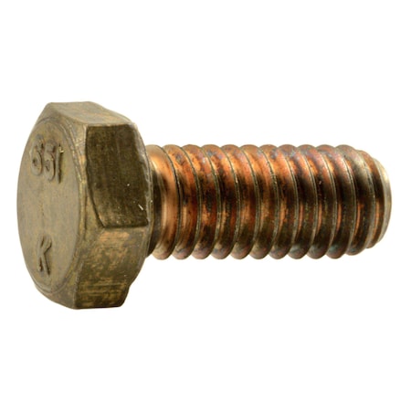 Midwest Fastener Not Graded, 5/16"-18 Hex Head Cap Screw, Plain Silicon Bronze, 3/4 in L, 8 PK 39341